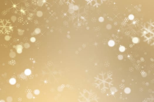 christmas background with snowflakes