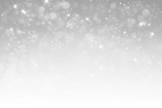 abstract winter background with snowflakes