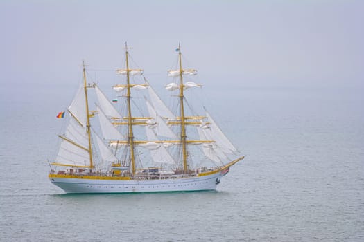 Three Masted Barque in the Black Sea