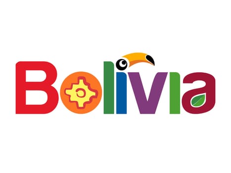 bolivia country visit tourism nature text illustration