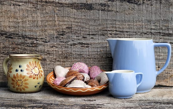 Gingerbread and coffee pots for the Advent and Christmas season