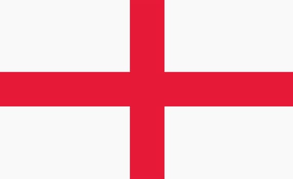 A background illustration England flag cross of Saint George