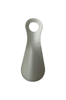 Detail of the shoehorn on white background