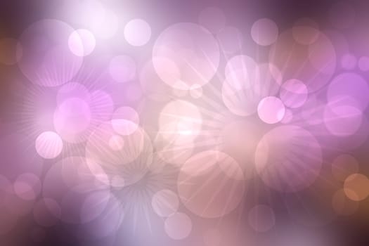 Abstract fractal violet pink elegant background texture with white rays of light. Fluid turbulence and galaxy formation. Useful for technology background.