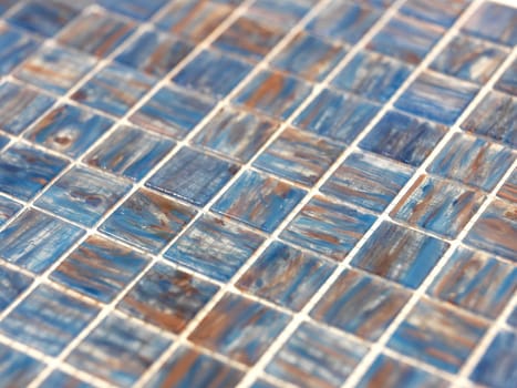 A close up shot of bathroom tiles