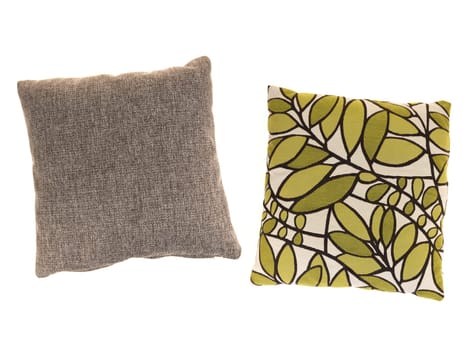 A close up shot of couch cushions