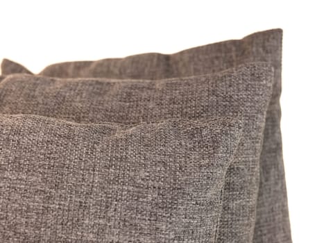 A close up shot of couch cushions