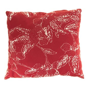A close up shot of couch cushions