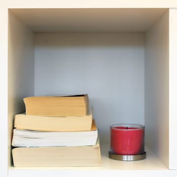 A conceptual image utilising a spall storage space