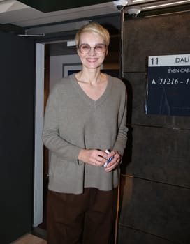 Susann Atwell  at the MSC Grandiosa Naming Ceremony on November 09, 2019 in Hamburg, Germany