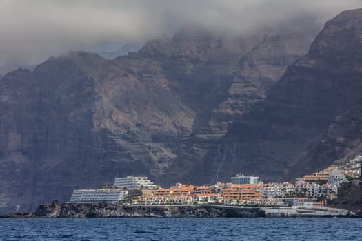Acantilados de Los Gigantes. Provincia Santa Cruz de Tenerife..Spania