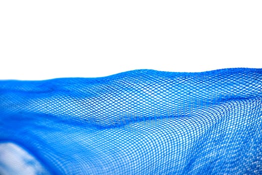Abstract blue color isolated on white background for design