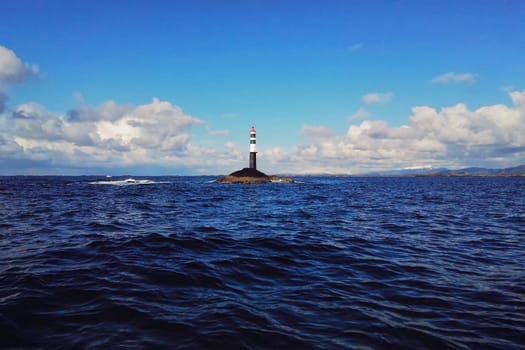 Lighthouse at norwegian Atlantic Coast
