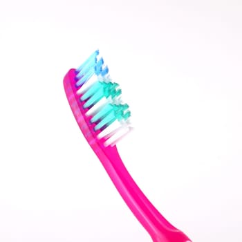 Tooth-brush over white