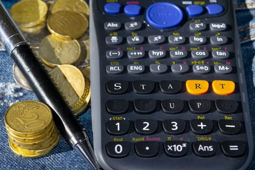 concept of bitcoin cryptocurrency and new economy