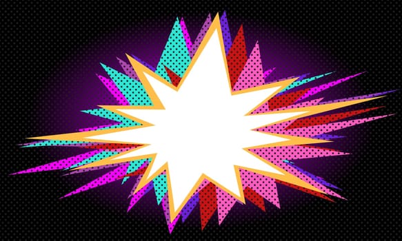 dark Pop art retro vector illustration kitsch vintage background drawing