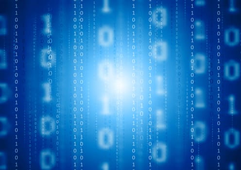 Bright technology background. Vector design