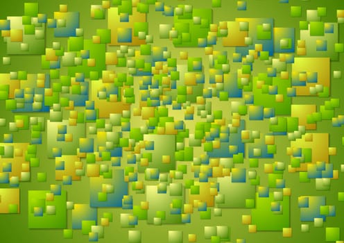 Abstract squares pattern. Vector background