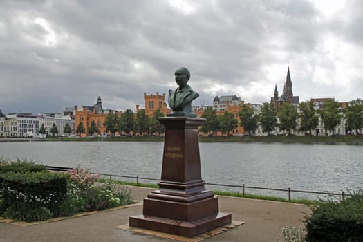 Monument Heinrich Schliemann in Schwerin