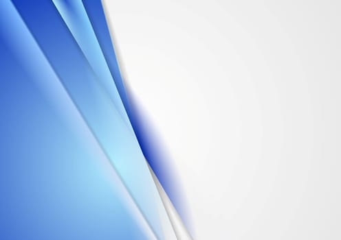 Abstract blue vibrant vector background