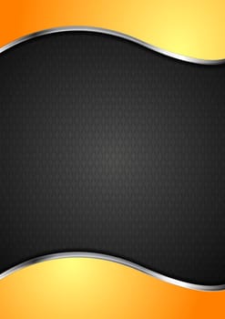 Abstract tech background. Vector illustration