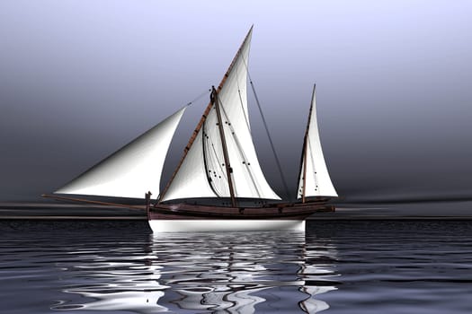 Sailing ship 3d Graphics