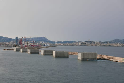 Holidays in southern Corsica..Discovery of the Sanguinaires Islands, next to the city of Ajaccio