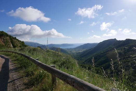 Holidays in southern Corsica..Discovery of the Sanguinaires Islands, next to the city of Ajaccio