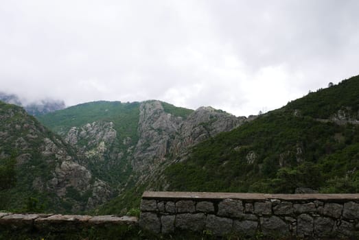 Holidays in southern Corsica..Discover the mountain landscapes of this beautiful region of France