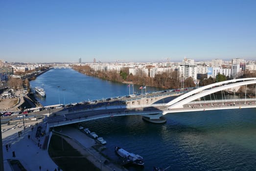 Tourism in the city of lyon, rhone alpes region in france