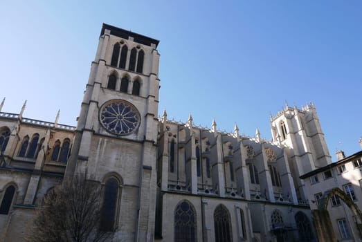 Tourism in the city of lyon, rhone alpes region in france
