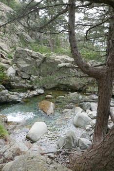 Holidays in southern Corsica..Discover the mountain landscapes of this beautiful region of France