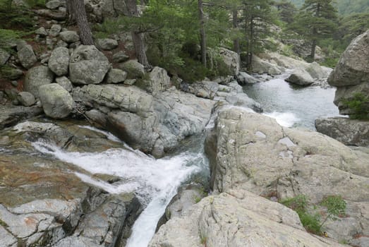 Holidays in southern Corsica..Discover the mountain landscapes of this beautiful region of France