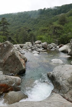 Holidays in southern Corsica..Discover the mountain landscapes of this beautiful region of France