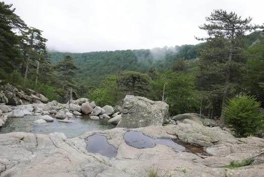 Holidays in southern Corsica..Discover the mountain landscapes of this beautiful region of France
