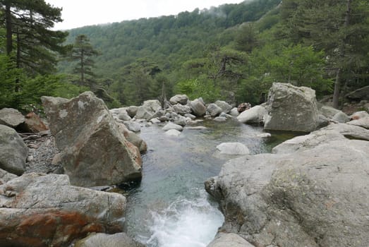 Holidays in southern Corsica..Discover the mountain landscapes of this beautiful region of France