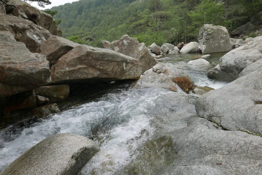 Holidays in southern Corsica..Discover the mountain landscapes of this beautiful region of France