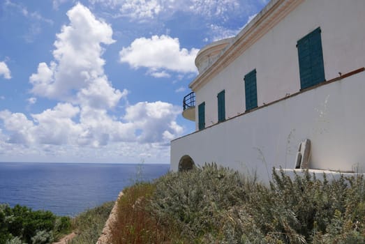 Holidays in southern Corsica..Discovery of the Sanguinaires Islands, next to the city of Ajaccio