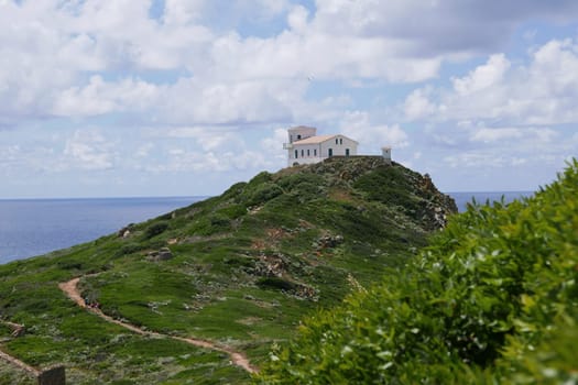 Holidays in southern Corsica..Discovery of the Sanguinaires Islands, next to the city of Ajaccio