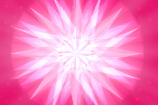 Abstract light pink star with a magenta basic background texture useful for presentation backdrop in beauty business field, website, banner, printing or banner. Beautiful illustration.