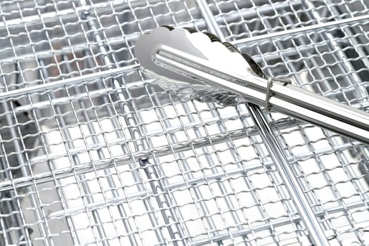 Barbecue grill for home party or picnic kitchen utensils