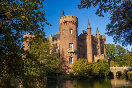 Water Castle Moyland in Berburg-Hau, NRW, Germany