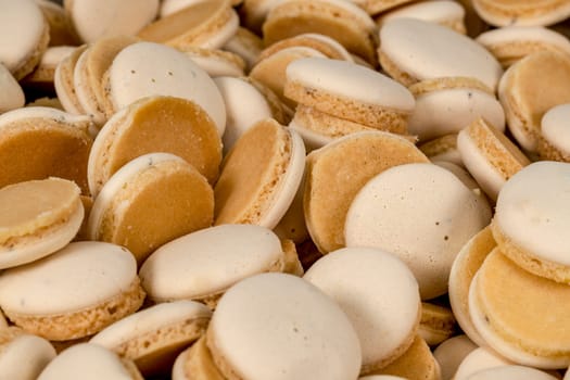 Homemade anise Christmas cookies in a bowl as a background