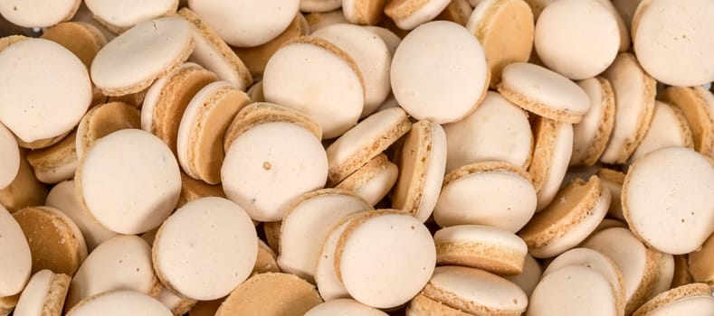 Homemade anise Christmas cookies in a bowl as a background