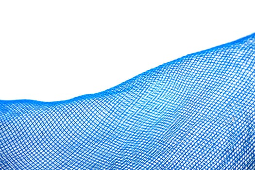 Abstract blue color isolated on white background for design