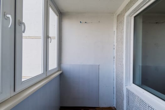 Russia, Moscow- August 01, 2019: interior room apartment. standard repair decoration in hostel