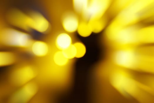 Holiday abstract red and yellow lights can be used for background