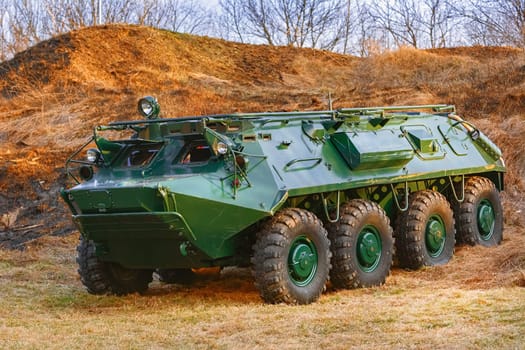 Soviet Eight-wheeled Armoured Personnel Carrier (BTR)