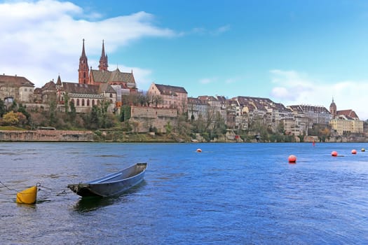 Rhine and Münster in Basel