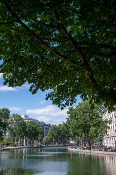 discovery of Paris and the banks of the Seine in summer, France